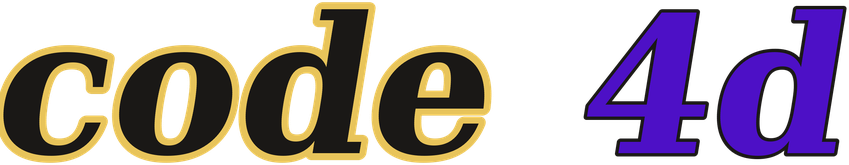 code 4d logo